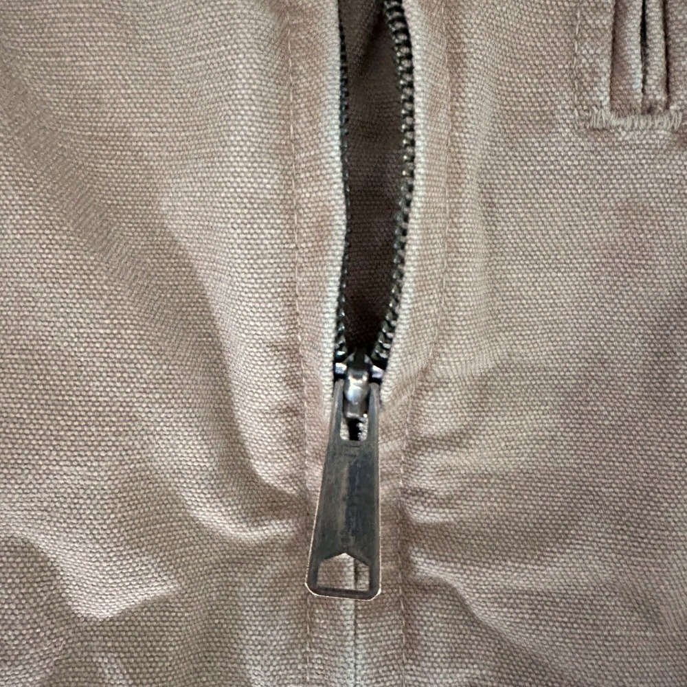 Carhartt Work Vest V33 CML Mens 2XL Sherpa Lined Camel Brown Regular Sandstone - Picture 9 of 10